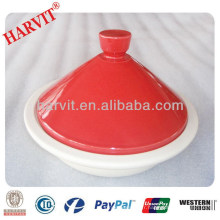 Pizza Baking Stone / Italian Cookware Set / Chine Fabricant Vaisselle Red Color Microwave Tagines